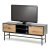 Тумба под ТВ Halmar Murano RTV-1 | Дуб аристан / Черный V-PL-MURANO-RTV-1 фото - 2
