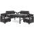 Комплект садових меблів Keter CORFU FIESTA + LYON Графіт 003501