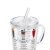 Кружка з кришкою та трубочкою Homla EMBO SUMMER 400 мл Прозорий - 5 Кружка з кришкою та трубочкою Homla EMBO SUMMER 400 мл Прозорий 207481 фото - 5