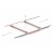 Раскладной обеденный стол Signal WESTIN SC Ceramic Marmur Белый WESTINSCB120 фото - 9