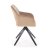 Обідній стілець поворотний Halmar K535 Бежевий V-CH-K/535-KR-BEŻOWY фото - 4