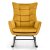 Кресло-качалка мягкое Halmar BAZALTO Горчичный V-CH-BAZALTO-FOT-MUSZTARDOWY фото - 5