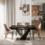 Раскладной обеденный стол Mebel Elit REX MDF Черный ME.REX/CZ/CZ/S160-220 фото - 4
