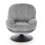 Крісло м'яке поворотне Halmar SHELL Попелястий V-CH-SHELL-FOT-POPIELATY фото - 6