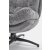 Кресло мягкое поворотное с подставкой Halmar PESTO Пепельный V-CH-PESTO-FOT-POPIELATY фото - 8