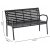 Садовая скамья Garden Line MEB5842 Черный - 8 Садовая скамья Garden Line MEB5842 Черный MEB5842 фото - 8