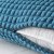 IKEA Декоративная наволочка SVARTPOPPEL 65х65 см Синий (ИКЕА СВАРТПОППЕЛЬ) 40543019 фото - 3