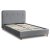Кровать Mebel Elit DENNIS Welur 120x200 см Серый ME.DENNIS/120/CP/V/LOZ фото - 2
