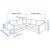 IKEA Диван угловой VIMLE (ИКЕА ВИМЛЕ) 79306719 фото - 8