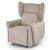 Крісло м'яке розкладне з реклайнером Halmar GELATO Бежевий V-CH-GELATO-FOT-BEŻOWY