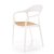 Садовый стул Halmar K530 Белый - 4 Садовый стул Halmar K530 Белый V-CH-K/530-KR-BIAŁY фото - 4