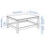 IKEA Журнальный стол HAVSTA Белый (ИКЕА HAVSTA) 00404204 фото - 4