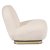Кресло мягкое поворотное Mebel Elit SONNY Boucle Кремовый ME.SONNY/KR/ZL/TB/FW фото - 3