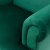 Крісло м'яке Homla FOSSBY Welur Зелений 213244 фото - 3