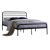 Кровать Signal BOLONIA 140х200 Черный BOLONIAC140 фото - 3