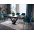 Раскладной обеденный стол Signal SORENTO Marmur Черный SORENTOCC160 фото - 7