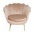Крісло м'яке Signal CAMELLIA Velvet Бежевий CAMELLIAV1BEZL фото - 2