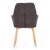 Обеденный стул Halmar K287 Темно-коричневый V-CH-K/287-KR-C.BRĄZ фото - 7