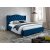 Ліжко Signal Aspen Velvet | 160х200 / Дуб / Синій (Bluvel 86) ASPENV160GRD