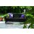 Садовий диван Keter CORFU LOVE SEAT MAX Графіт 258975 фото - 3