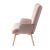 Кресло мягкое Homla MOSS Welur Розовый - 3 Кресло мягкое Homla MOSS Welur Розовый 157219 фото - 3