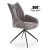 Обідній стілець поворотний Halmar K553 Попелястий V-CH-K/553-KR-POPIELATY