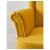 IKEA Крісло м'яке STRANDMON Жовтий (ИКЕА СТРАНДМОН) 90361894 фото - 4