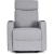 Кресло мягкое раскладное с реклайнером Mebel Elit ALAN Серый ME.ALAN2/P/T/FW фото - 3