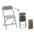 Складной садовый стул Garden Line ZUM3693 Серый ZUM3693 фото - 5
