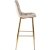Барный стул Mebel Elit ARIEL Welur Бежевый - 3 Барный стул Mebel Elit ARIEL Welur Бежевый ME.ARIEL/EC/ZL/V/H фото - 3