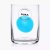 Склянка Duka Krog 410 мл | Прозорий/Синій - 2 Склянка Duka Krog 410 мл | Прозорий/Синій 2220148 фото - 2