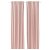 IKEA Шторы SANELA 140х300 см 2 шт Розовый (ИКЕА САНЕЛА) 90589892