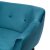 Диван Signal BERGEN Welur 2 Бірюзовий - 4 Диван Signal BERGEN Welur 2 Бірюзовий BERGEN2V85-venge фото - 4