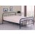 Ліжко Halmar LINDA 120х200 см Чорний V-CH-LINDA_120-LOZ-CZARNY