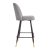 Барный стул Homla NELLY Welur Серый 215843 фото - 3