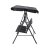 Садовые качели Garden Line 170x110x153 см Черный - 3 Садовые качели Garden Line 170x110x153 см Черный KRE3118 фото - 3