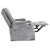 Крісло м'яке розкладне масажне з реклайнером Mebel Elit BOX 2 Темно-сірий ME.BOX2/CP/T/FW фото - 5