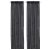 IKEA Штори DYTAG 145x300 см 2 шт Темно-сірий (ИКЕА ДИТАГ) 20519143
