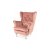 Дитяче крісло Signal Lili Velvet | Рожевий / Сріблястий (Bluvel 52) LILIVRAS-P фото - 5