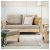 IKEA Килим STARREKLINTE 120х180 см Бежевий (ИКЕА СТАРКЛИНТЕ) 20569133 фото - 6