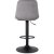 Барний стілець Mebel Elit ARCOS 2 Welur Сірий ME.ARCOS2/P/V/H фото - 5