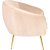 Кресло мягкое Mebel Elit STELLA Welur Бежевый - 3 Кресло мягкое Mebel Elit STELLA Welur Бежевый ME.STELLA/BZ/ZL/V/FW фото - 3