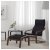 IKEA Крісло-качалка POANG Чоринй (ИКЕА ПОАНГ) 59240833 фото - 3
