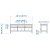 Тумба під ТВ HEMNES - 4 IKEA Тумба під ТВ HEMNES (ИКЕА ХЕМНЭС) 80297021 фото - 4