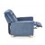 Крісло м'яке розкладне з реклайнером Halmar Bard Темно-блакитний V-CH-BARD-FOT-NIEBIESKI фото - 2