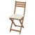 IKEA Складаний садовий стілець ASKHOLMEN Дерево (ИКЕА АСХОЛЬМЕН) 29529213