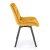 Обідній стілець поворотний Halmar K519 Гірчичний V-CH-K/519-KR-MUSZTARDOWY фото - 4