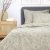 Комплект постельного белья Homla GEADA 200x220 см Фисташковый 209997 фото - 3