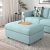 IKEA Подставка для ног VIMLE Голубой (ИКЕА ВИМЛЕ) 49392596 фото - 4