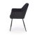 Обеденный стул Halmar K558 Черный V-CH-K/558-KR-CZARNY фото - 4